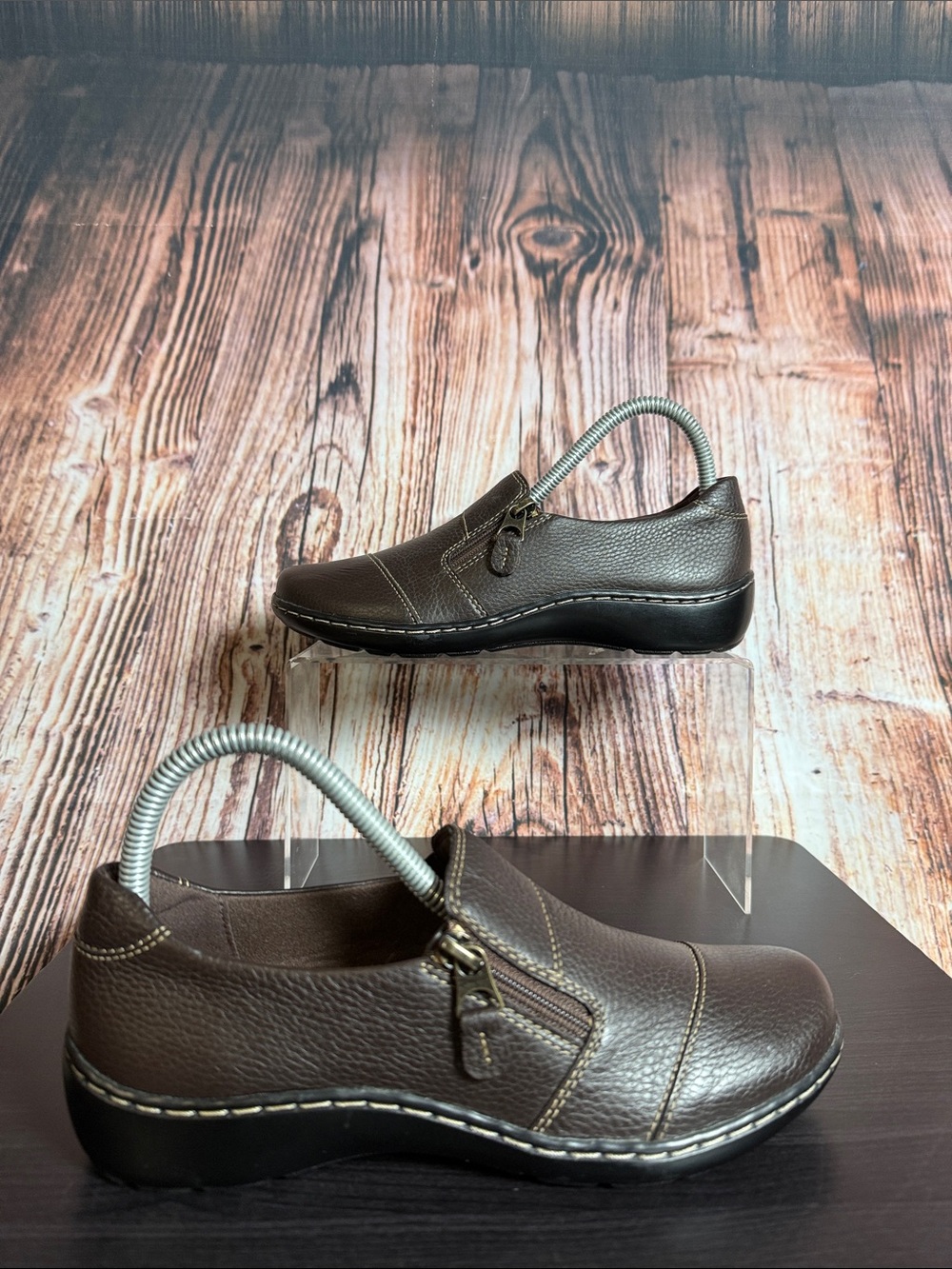 Clarks Collection Slip On Shoes Womens Sz 6.5M